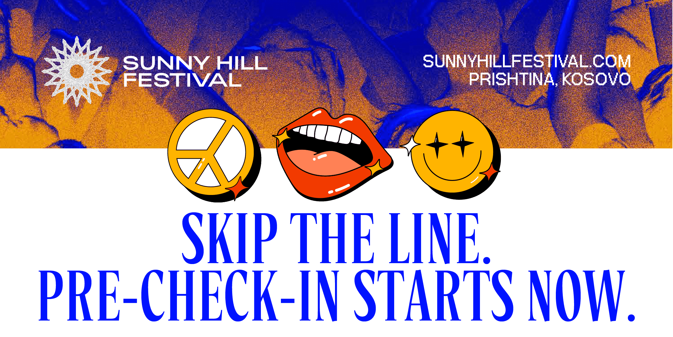 Info Point & Pre-Check in are now open