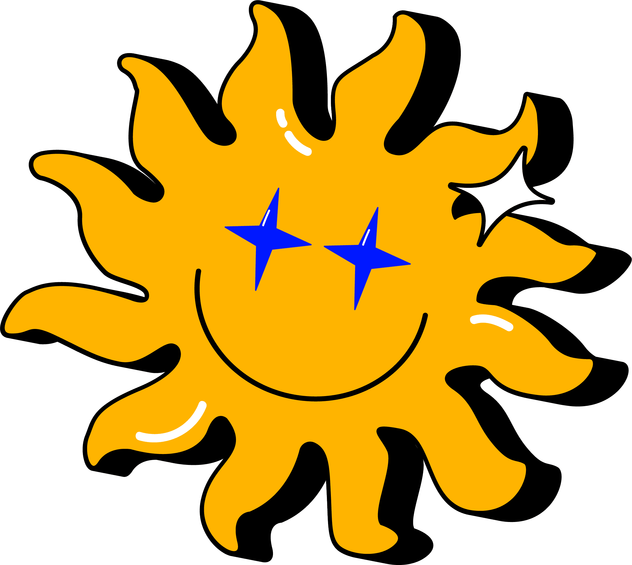 Sunny Hill Festival sticker