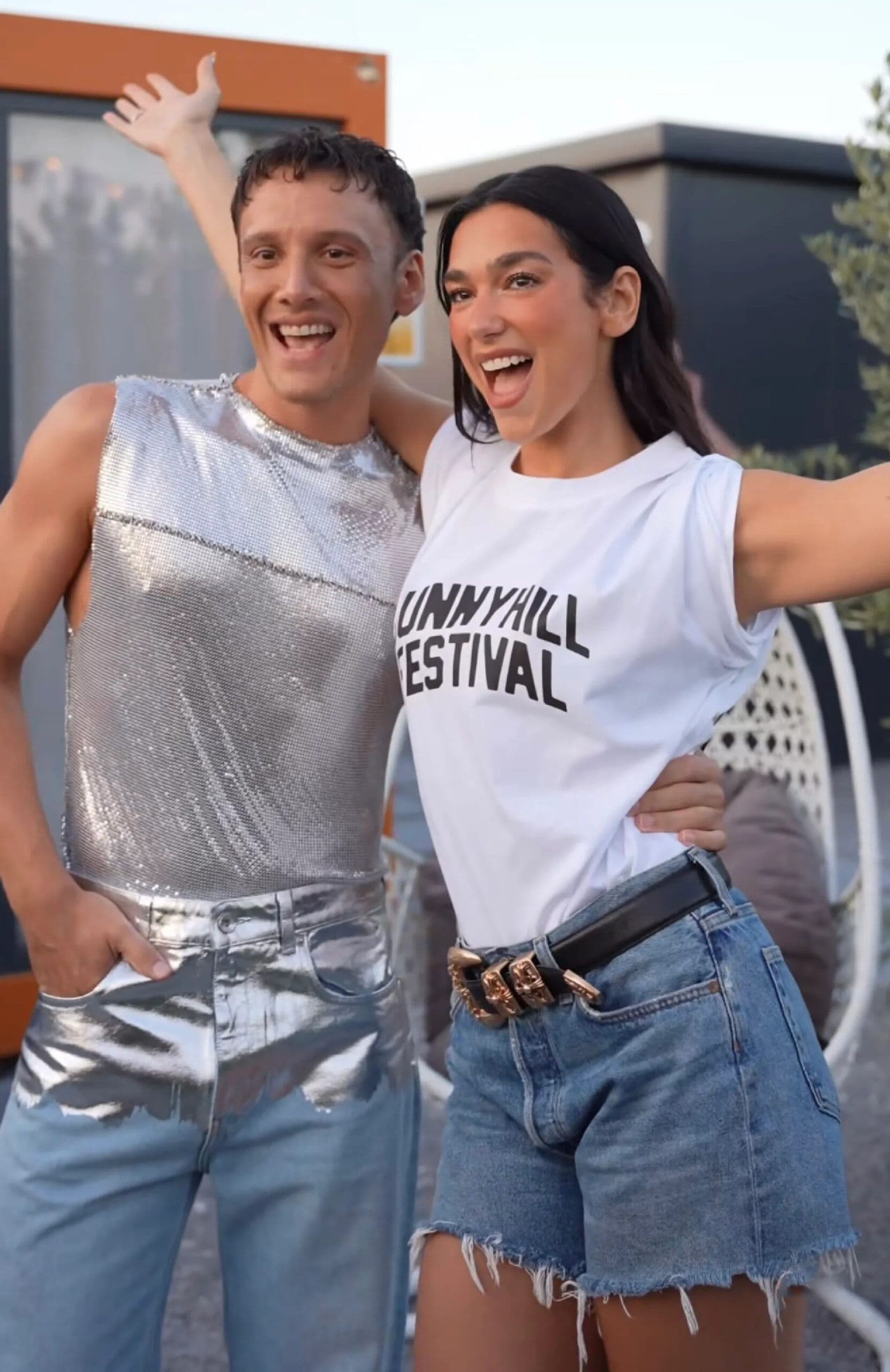 Dua Lipa Proposes the Perfect Festival Outfit at Sunny Hill